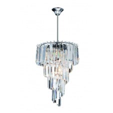 Хрустальная люстра WunderLicht K4217 42x114 см Прозрачный (K4217-46)