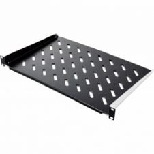 Полка консольная CMS UA-SHC350B 19" 1U 48x35x4.35 см Черный (111777)