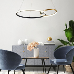 Люстра Zumaline Rando 64х26х150 см Черный (Zu20002P-GD) Киев