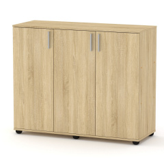 Комод Компанит 3Д Дуб сонома (120х45х99 см) Сумы
