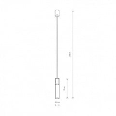 Люстра Nowodvorski 7867 CYLINDER SOLID BRASS L zwis Киев