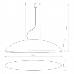 Люстра Nowodvorski 7927 CANOE WHITE Київ