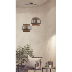 Люстра Candellux Hare 45x115 см Серебристый (32-18489) Днепр