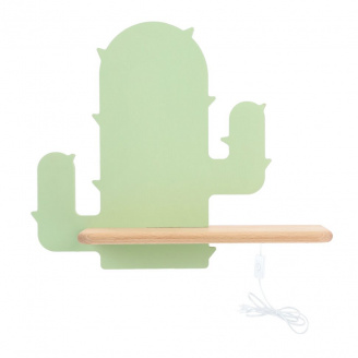 Настенный светильник Candellux Cactus 33x27.5 см Коричнево-зеленый (21-00996)
