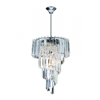 Хрустальная люстра WunderLicht K4217 42x114 см Прозрачный (K4217-46)