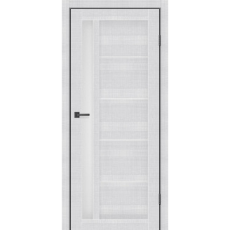 Дверное полотно MS DOORS ALABAMA 80х200 см Жемчужина Стекло сатин (143922)