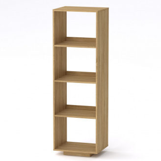Шкаф книжный Компанит МГ-5 тумба-3 Компанит Дуб сонома (50х40х158 см)
