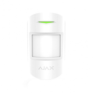 Беспроводной датчик движения Ajax MotionProtect Plus white EU с микроволновым сенсором