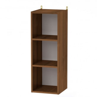Полка настенная Компанит П-32 30х30х84 см Орех экко