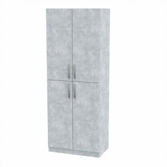 Шкаф книжный Компанит КШ 12 60х36,6х158,7 см Бетон
