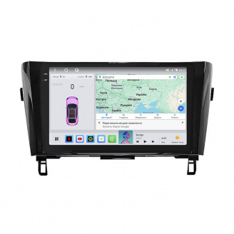 Штатная магнитола Lesko Nissan X-Trail III 2013-2019 10.36