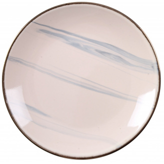 Тарелка обеденная Limited Edition Marble 26.5 см Бежевый (6937675)