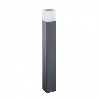 Парковый столбик Kanlux Vadra 8.2x8.2x80 см Антрацит-белый (Kan29013)