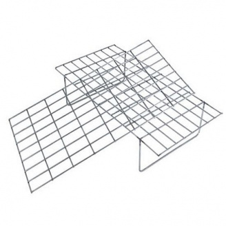 Решетка для копчения Gorillas BBQ 45x25 см Серый (KPT35)