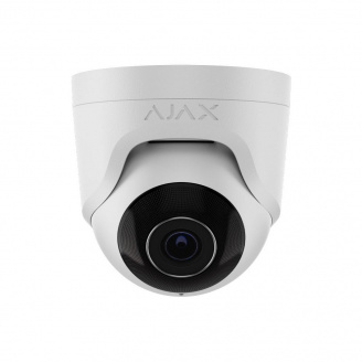 IP-видеокамера Ajax TurretCam 8 Мп 4 мм white