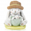 Фигурка интерьерная Rabbit with baby 13 см Lefard AL117956 Гуляйполе