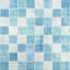 Панель стеновая 3D 700х770х4мм мозаика голубая (D) Sticker Wall SW-00002009 Киев