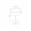Настольная лампа TK Lighting Nicol Черный (TK5124) Киев