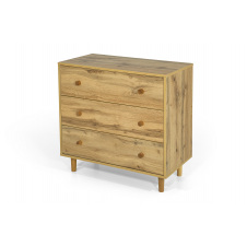 Комод UrbanOak-1 3ШУХ (Дуб Аппалачі, 80x39x77 см) IMI