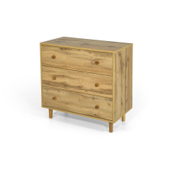 Комод UrbanOak-1 3ШУХ (Дуб Аппалачі, 80x39x77 см) IMI Конотоп
