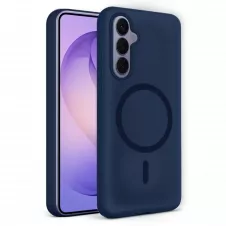 Чохол Samsung S26 (S942) Silicone Aura Magnet Navy (MCLAM-SS26NV) MAKE
