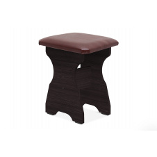 Табурет CuisineCorner (коричневий + венге, 35х33х45 см)