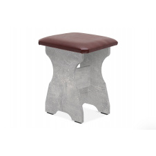 Табурет CuisineCorner (коричневий + бетон, 35х33х45 см)
