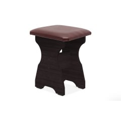 Табурет CuisineCorner (коричневий + венге, 35х33х45 см) Кременчук