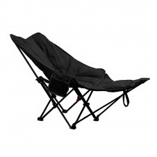 Розкладне крісло шезлонг Lesko S33 Black (14188-96077)