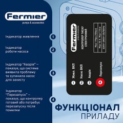 Контролер тиску Fermier DSK1.1SP (68688) Броди