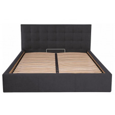 Кровать-подиум двуспальная Richman ChesterNew Design Standart 180x200 см Темно-серый (rich_bad_024)