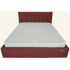 Ліжко-подіум двоспальне Richman ChesterNew Design Standart 180x190 см Бордовий (rich_bad_143)