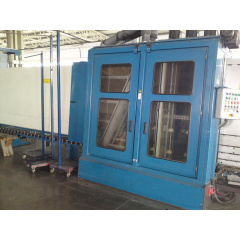 Стеклопакетная линия Bystronic 1600*4000 с газовым тандемным прессом Вишневое