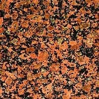 Плитка из Емельяновского гранита оранжевая