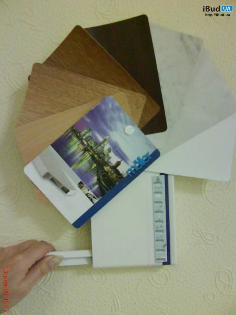 Цветовая гамма подоконника Moller