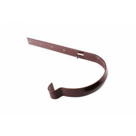 Держак ринви металевий Profil 130 мм коричневий