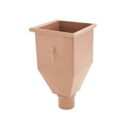 Водосборная воронка удлиненная АКВАСИСТЕМ 100 мм