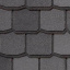 Битумная черепица CertainTeed Centennial Slate 914 мм Black Granite Хмельницкий