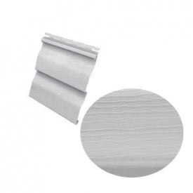 Сайдинг виниловый Royal Europa Grandform gray с двойным изломом