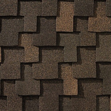 Бітумна черепиця GAF Grand Canyon 1016*432 мм Stone Wood