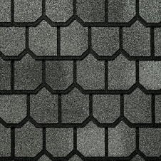 Бітумна черепиця GAF Country Mansion 1016*432 мм Olde Pewter