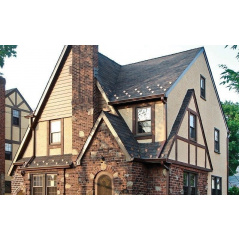 Бітумна черепиця GAF Country Mansion 1016*432 мм Estate Brown Куйбишеве