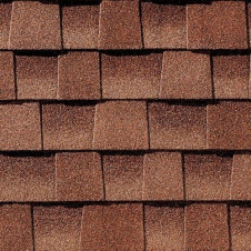 Бітумна черепиця GAF Timberline 1000*335 мм Sunset Brick