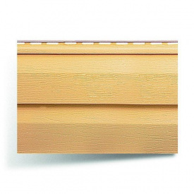 Вініловий сайдинг Альта-Профіль KANADA Плюс Престиж золотистий