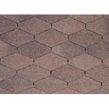 Бітумна черепиця IKO DiamantShield 1000*284 мм Dual Brown