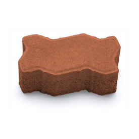 Тротуарна плитка Авеню Фалка 30-15-10 теракота