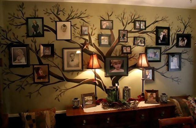 Особенности дизайна с деревом на стене