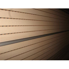 Перфорированная шпонированная панель из MDF Decor Acoustic 14/2 2400х576х17 мм бук
