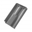 Черепиця керамічна вентиляційна Tondach Твіст Угорщина 300х500 мм чорна Житомир