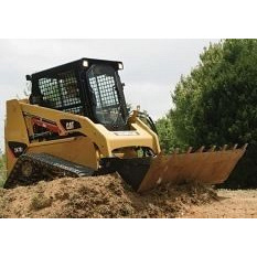 Оренда гусеничного навантажувача щелепного ковша на Cat 259 B3 0,44 м3